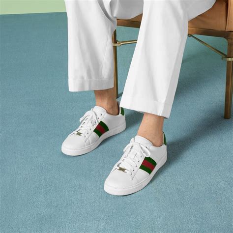 gucci ace sneaker scarab|gucci ace tennis shoes.